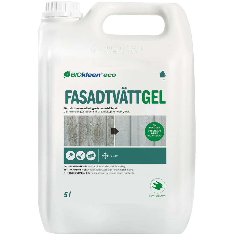 Fasadtvätt Gel Eco
