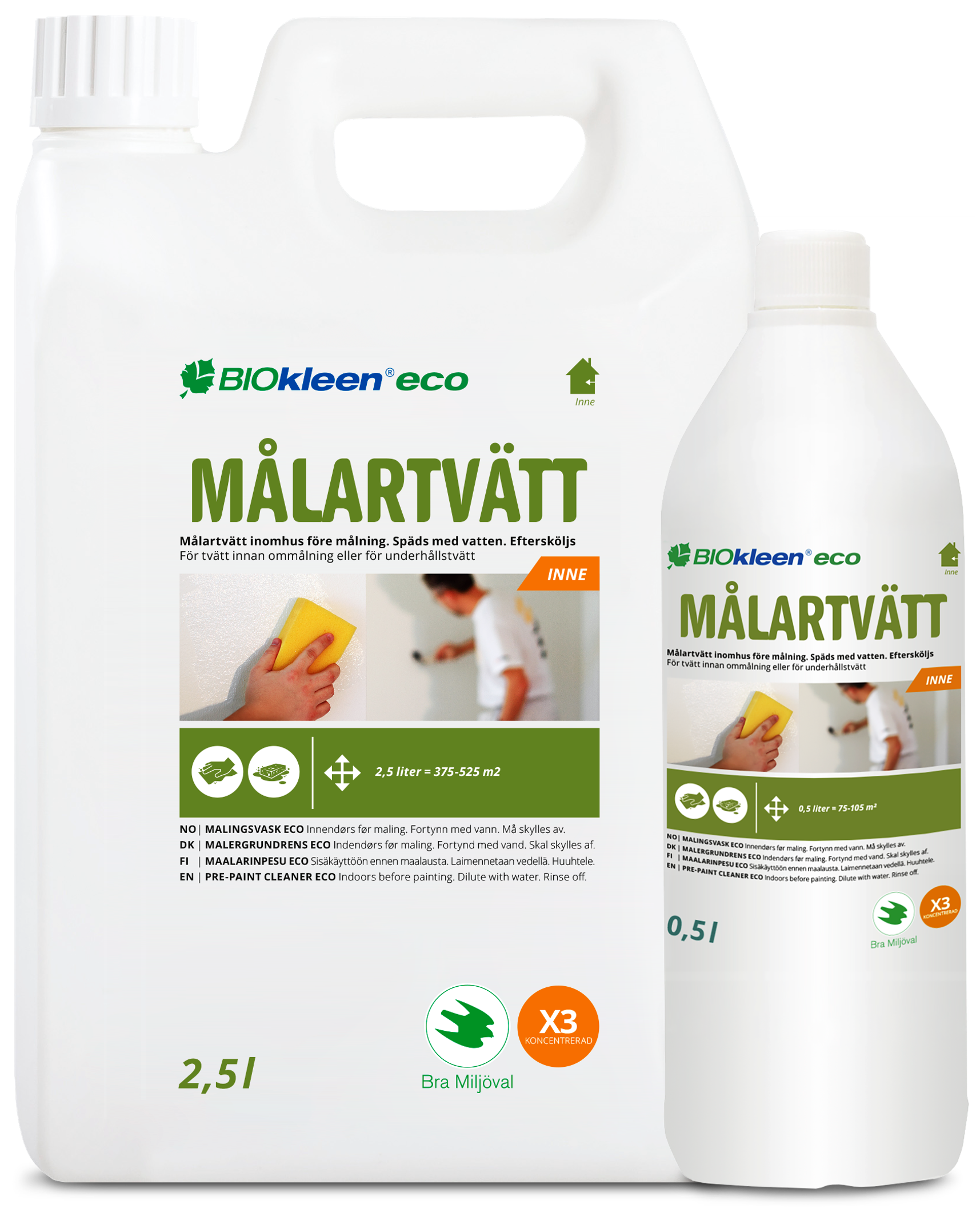 Målartvätt Inne Eco